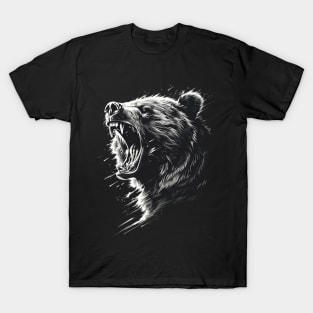 Grizzly Bear Gateway To Mountains T-Shirt